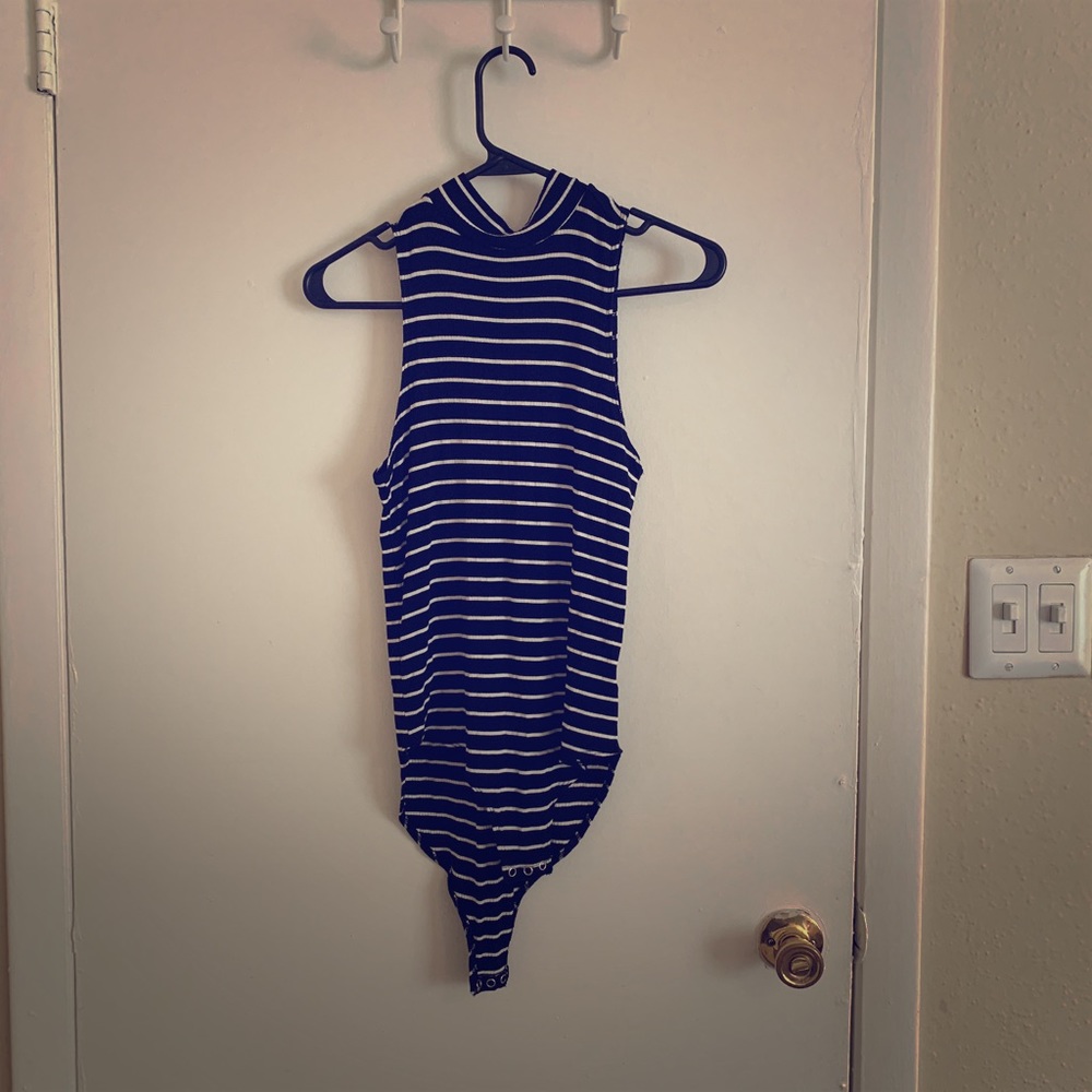 Striped onesie